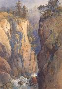 Percy Gray Rogue River Gorge (mk42) oil painting artist
